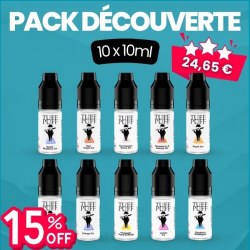 Pack 10 e-liquides 10ml TUFF PUFF (version 1)