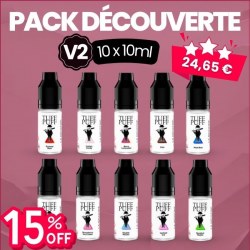 Pack 10 e liquides 10 ml de la marque TUFF PUFF (version 2)