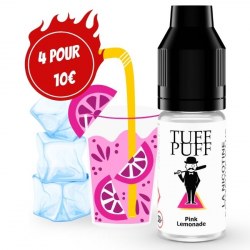 E-liquide goût puff pink lemonade 10ml aux sels de nicotine TUFF PUFF