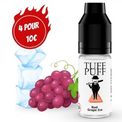 
E-liquide goût puff Grape Ice 10ml aux sels de nicotine TUFF PUFF