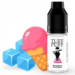E-liquide goût puff strawberry ice cream 10ml aux sels de nicotine TUFF PUFF