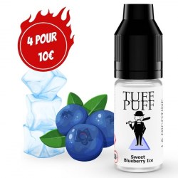 E-liquide goût puff Blueberry Ice 10ml aux sels de nicotine TUFF PUFF