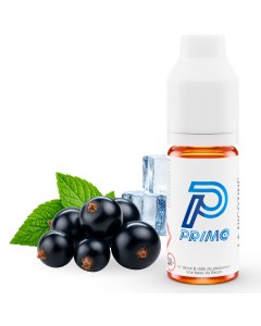 E-liquide Cassis Glacé 10ml fruit noir et fraîcheur pour cigarette électronique