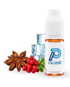 E-liquide Red A 10ml mélange frais fruits rouges et anis pour cigarette électronique