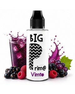 E-liquide fruits rouges pétillant 100ml avec raisins et baies