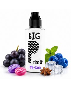 E-liquide fruits rouges bonbon mentholé 100ml avec baies et bonbons