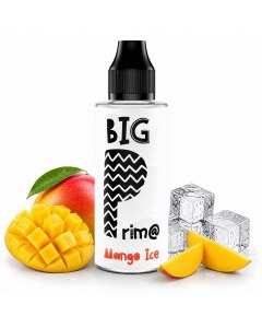 E-liquide mangue fraîche 100ml avec morceaux de mangue et glaçons