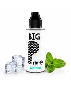 E-liquide menthol 100ml avec feuilles de menthe