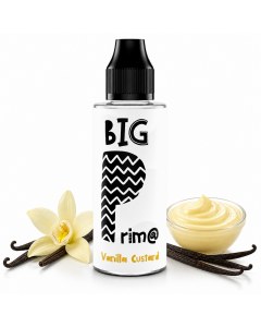 E-liquide vanille custard 100ml avec vanille et crème dessert