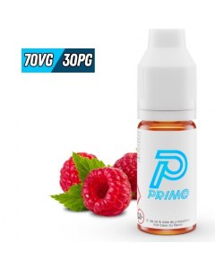 e-liquide framboise 70VG 30PG 10ml Prim@