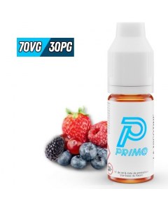 e-liquide fruits rouges 70VG 30PG 10ml Prim@