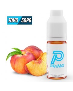 e-liquide pêche 70VG 30PG 10ml Prim@