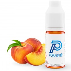 E-liquide Pêche 10ml saveur fruitée et juteuse pour cigarette électronique