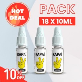 PACK 18 E LIQUIDES KAPAÏ