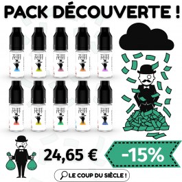 PACK DÉCOUVERTE 10 E LIQUIDES TUFF PUFF