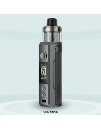 Pod Drag S2 Voopoo, cigarette électronique polyvalente pour MTL et RDL, couleur "Grey Metal"