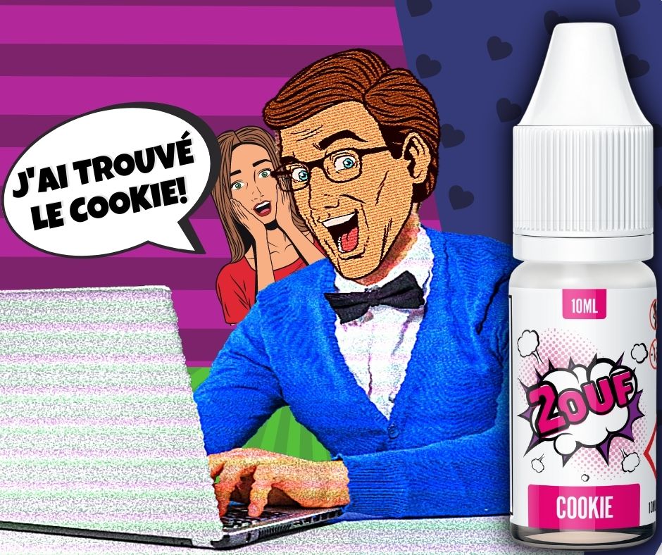 E-liquide saveur cookie 2OUF
