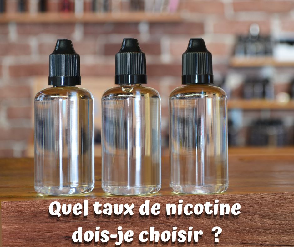 Quel taux de nicotine?