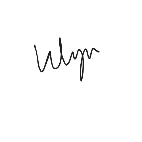 Signature du fondateur