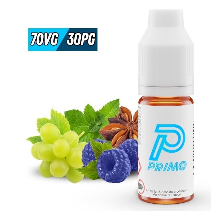 e-liquide heizen HVG Prim@ 10ml fruité frais high VG grosse vapeur