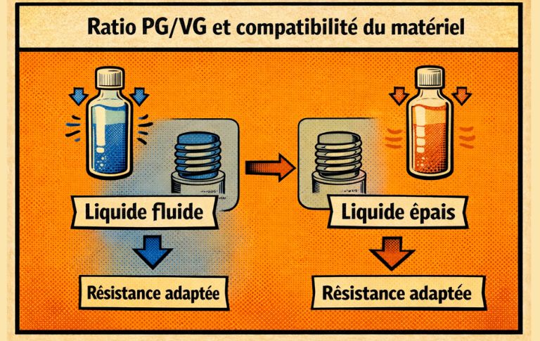 Choisir le bon ratio PG/VG en fonction de votre mat&eacute;riel