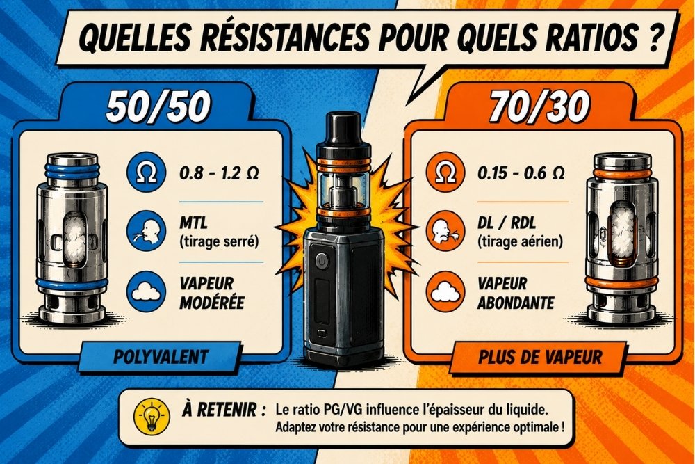 quelle resistance pour e liquide 50/50 Fumer cigarette électronique prise de sang à jeun 🩸 Effet nicotine, temps main image 1