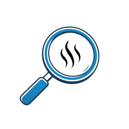 Illustration symbolisant les tests d’émissions réalisés sur un e-liquide.